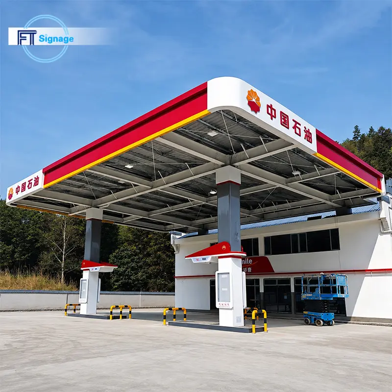 Gas Fuel Station