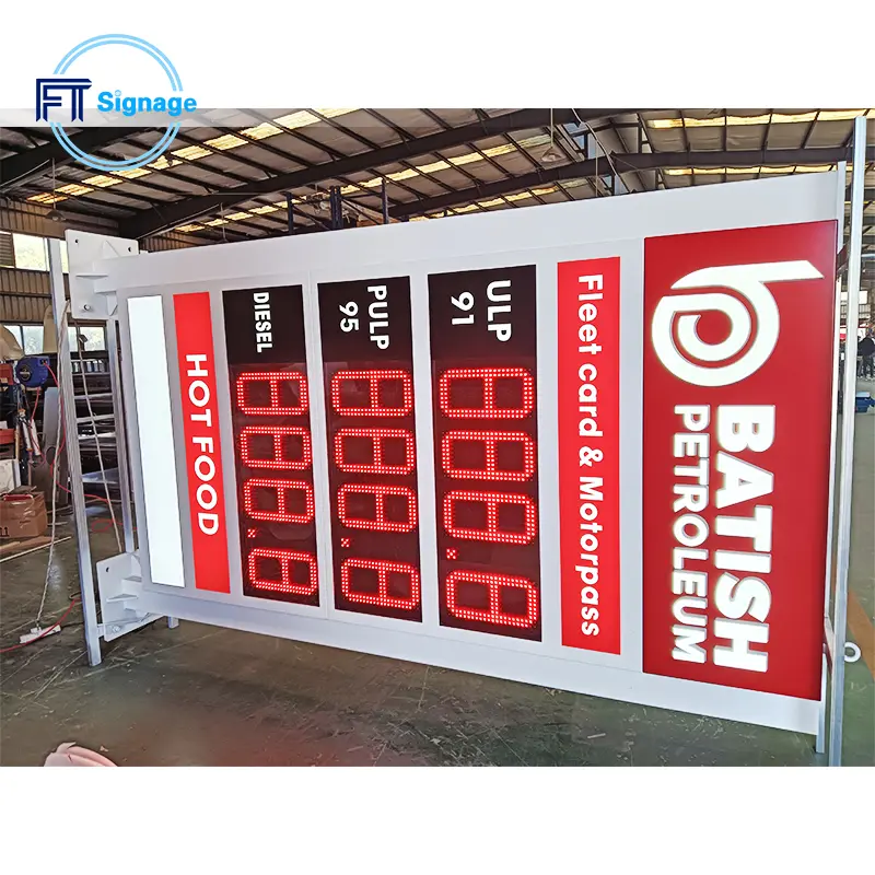 Gas & Fuel Station Price Tower - 3