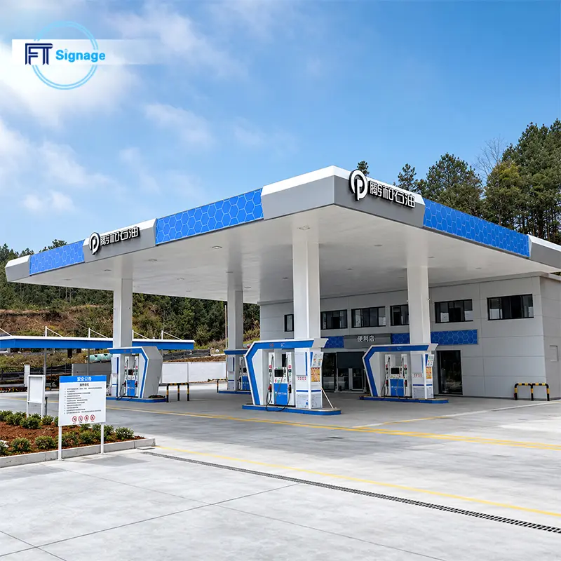 Gas & Fuel Station Price Tower - 3