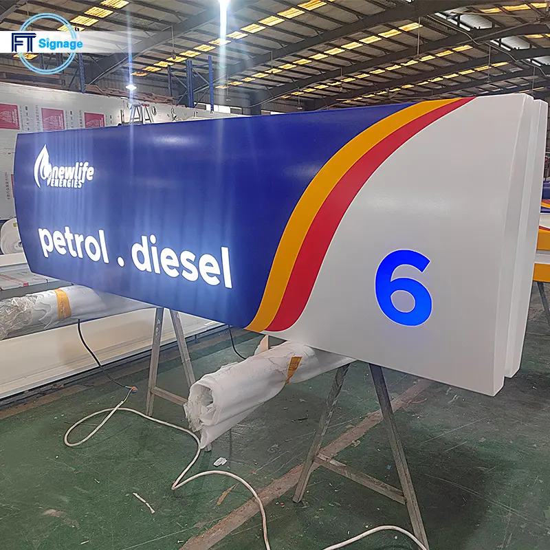 Gas & Fuel Station Price Tower - 2