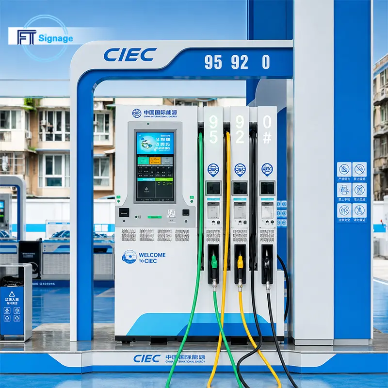 GasFuel Station Canopy Sign - 3