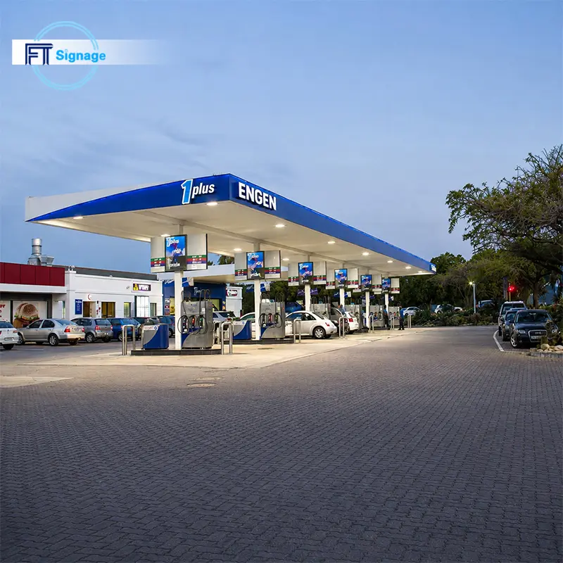 GasFuel Station Canopy Sign - 5