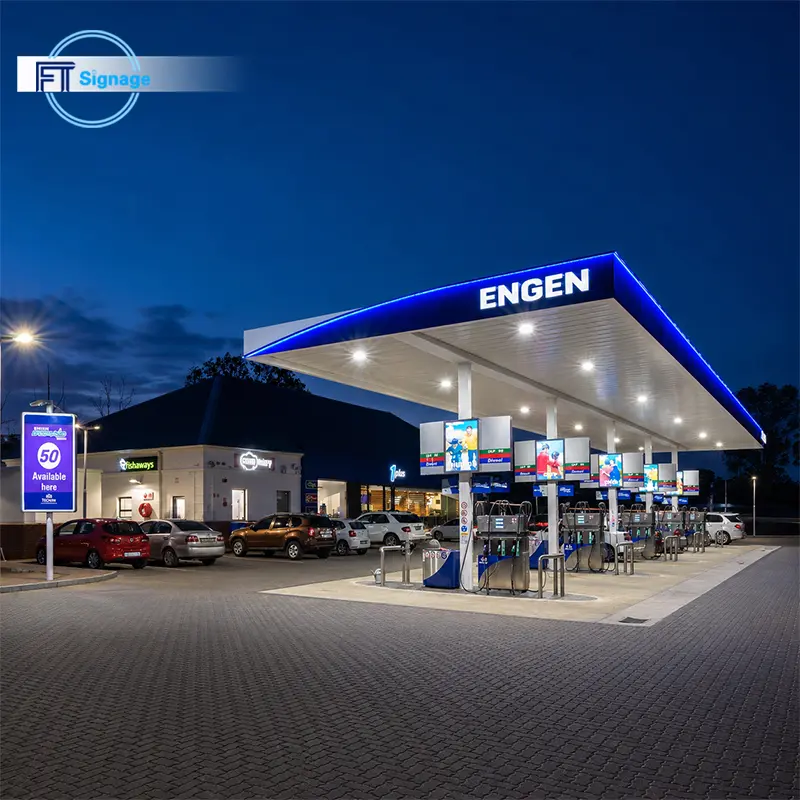 GasFuel Station Canopy Sign