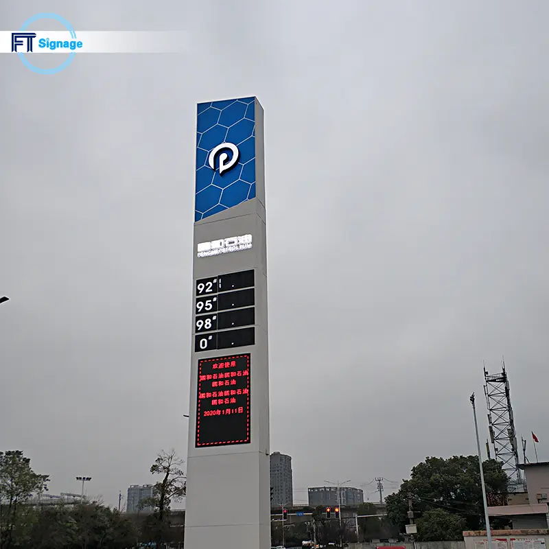 GasFuel Station Canopy Sign - 3
