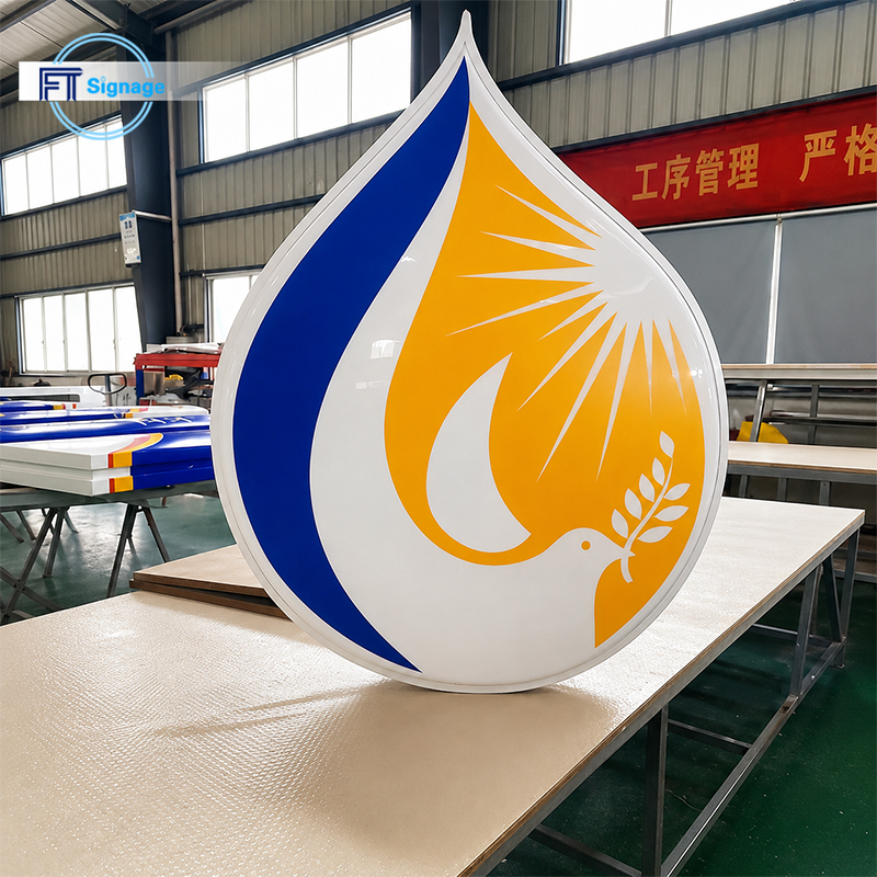 GasFuel Station Canopy Sign - 4