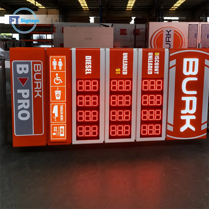 Gas & Fuel Station Price Tower - 2