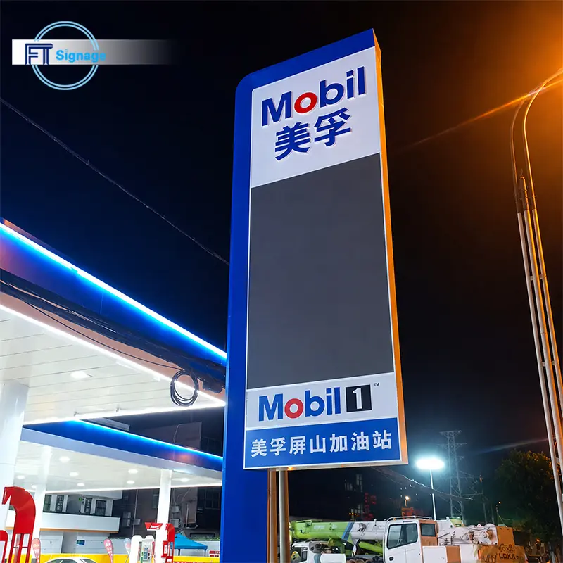 Gas & Fuel Station Price Tower - 3