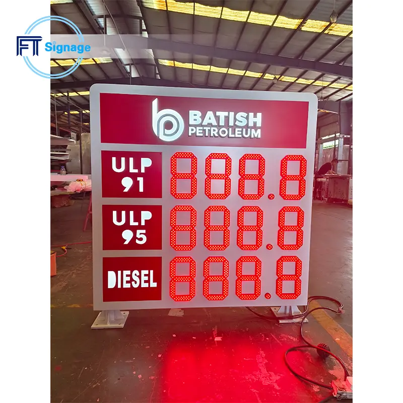 Gas & Fuel Station Price Tower - 1