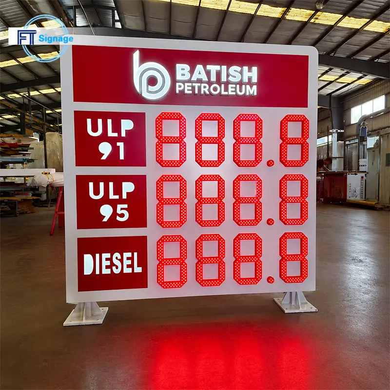 Gas & Fuel Station Price Tower