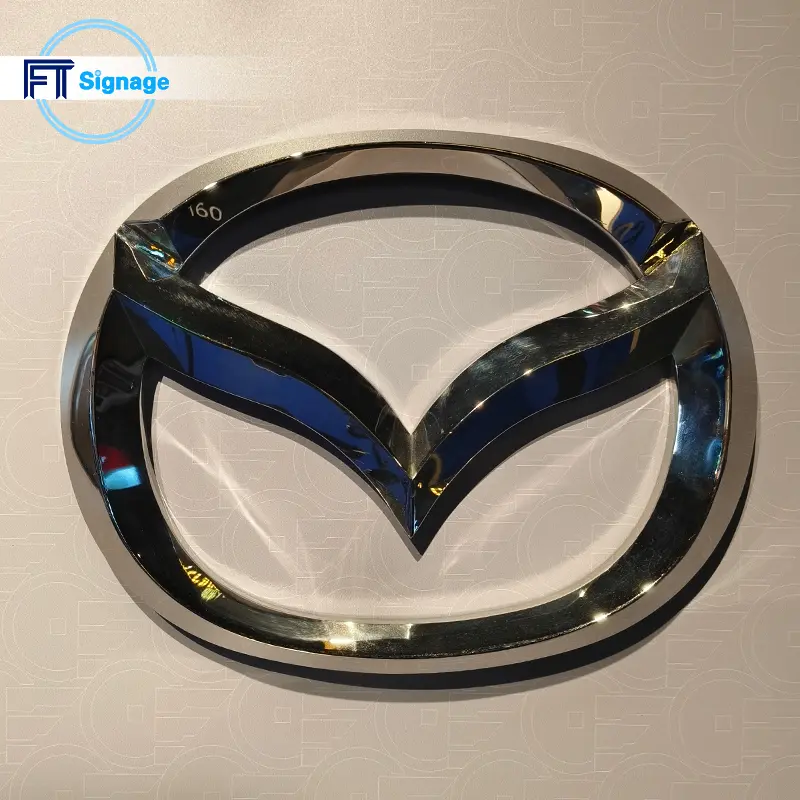 3D Car Logo Sign - 2