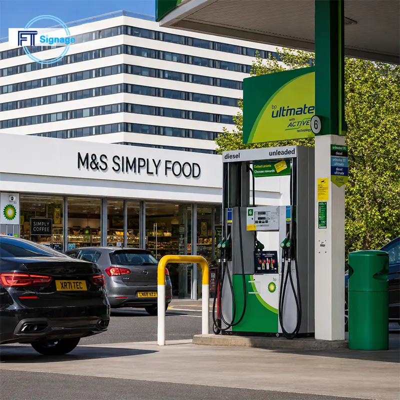 Gas & Fuel Station Price Tower - 1