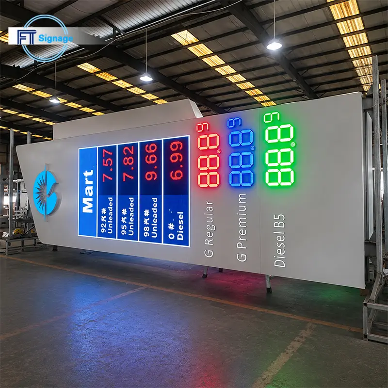 Gas & Fuel Station Price Tower