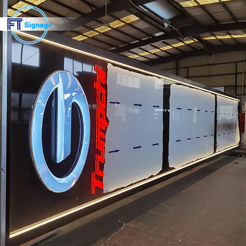 3D Car Logo LED Sign - 3