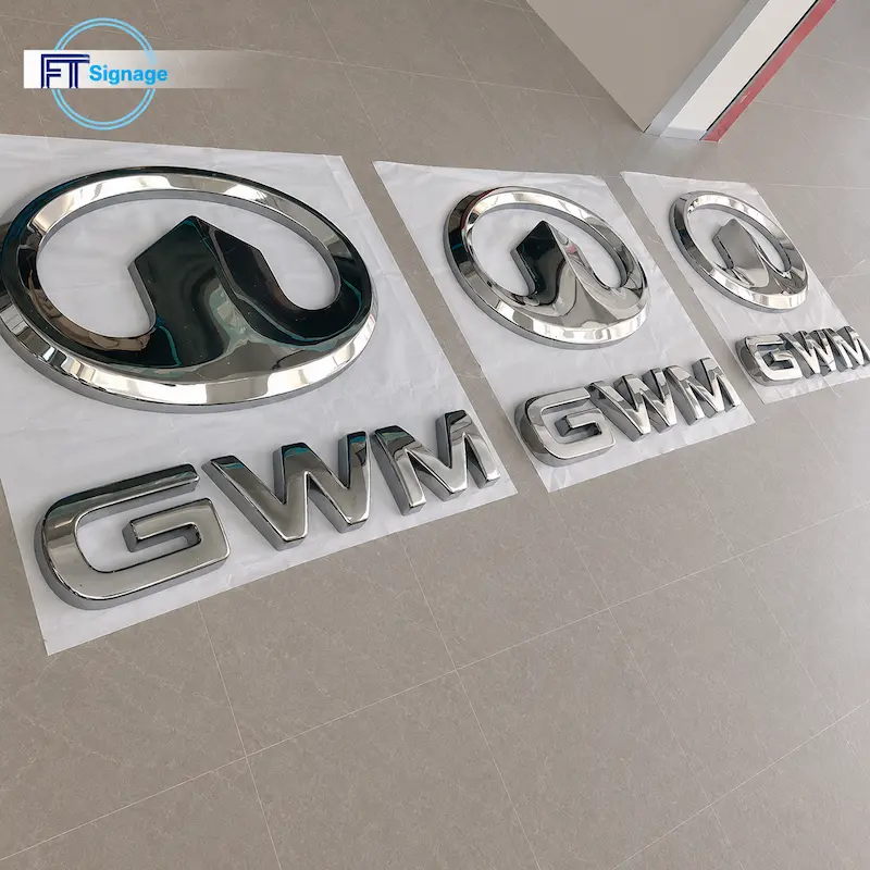 3D Car Logo LED Sign - 2