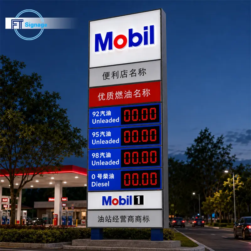 GasStation Signage - 6