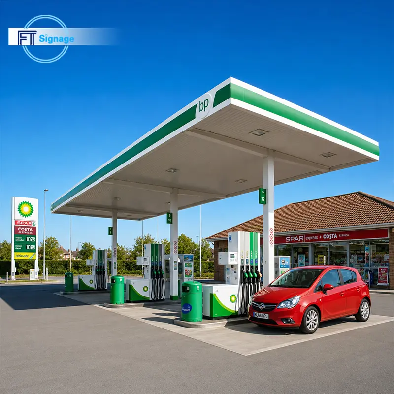 Gas & Fuel Station Price Tower - 6