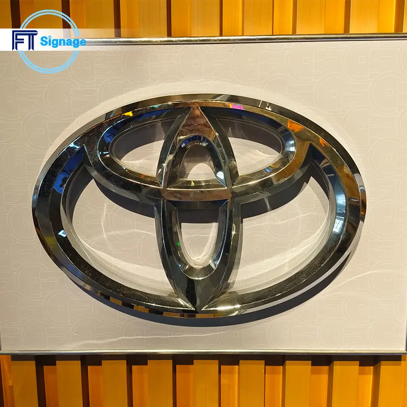 3D Car Logo Sign - 3