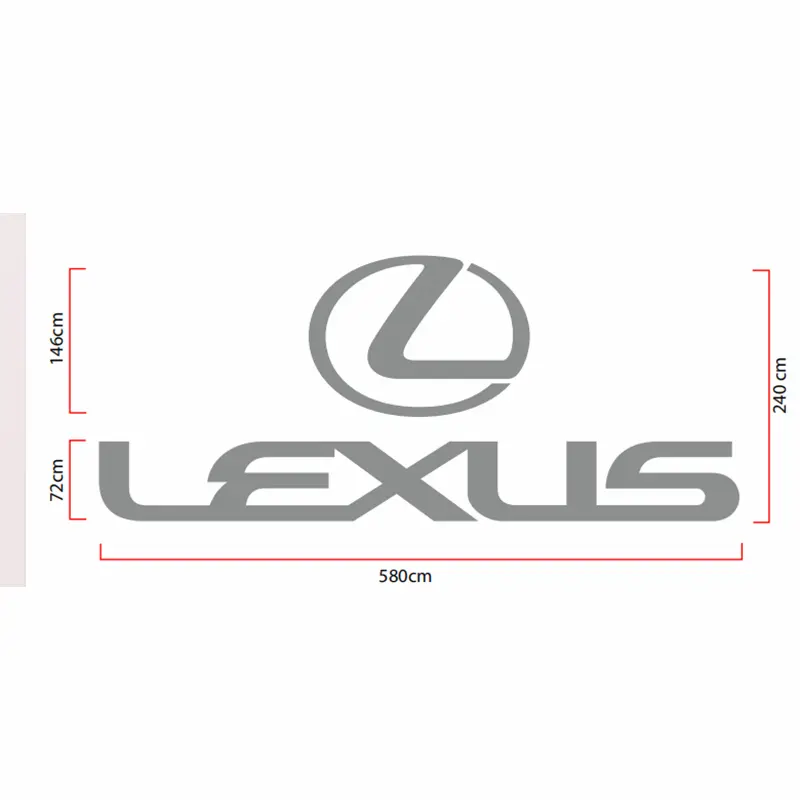 3D Car Logo Sign - 6