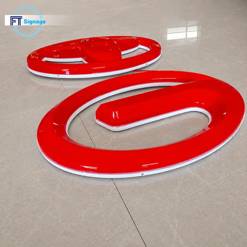 3D Car Logo Sign - 2