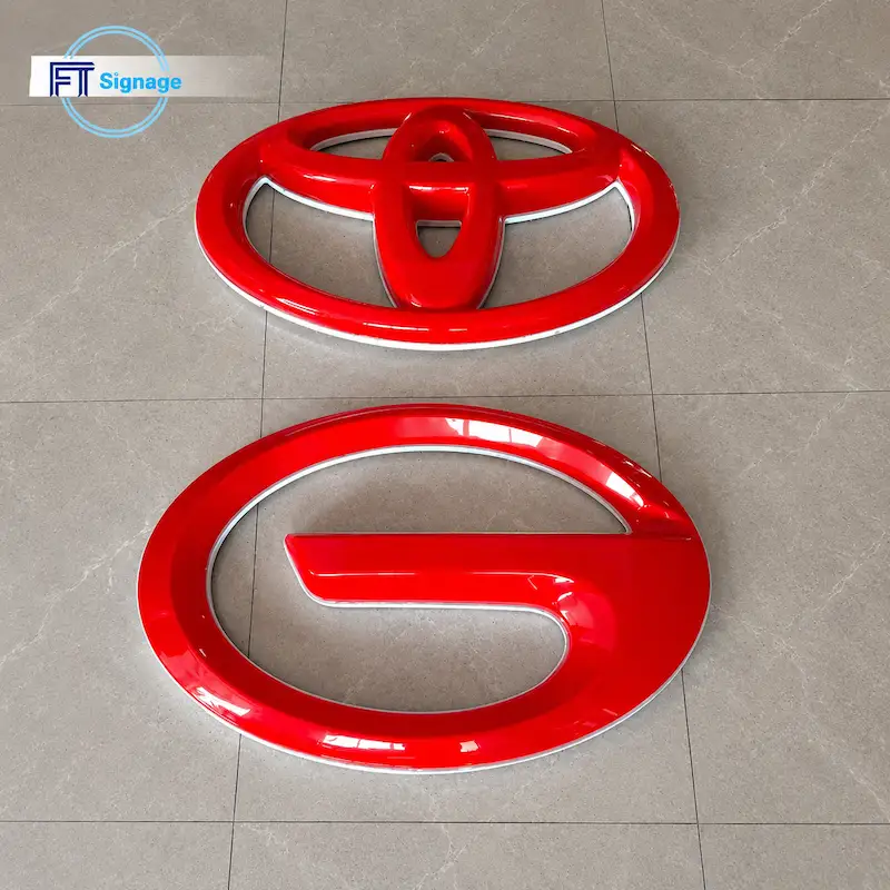 3D Car Logo Sign - 3