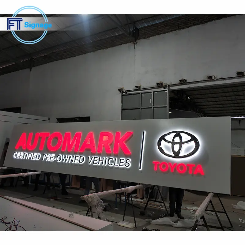 3D Car Logo LED Sign - 3