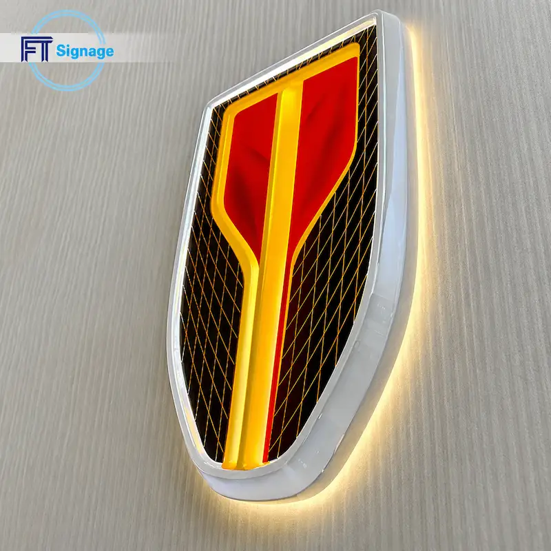 3D Car Logo LED Sign - 1