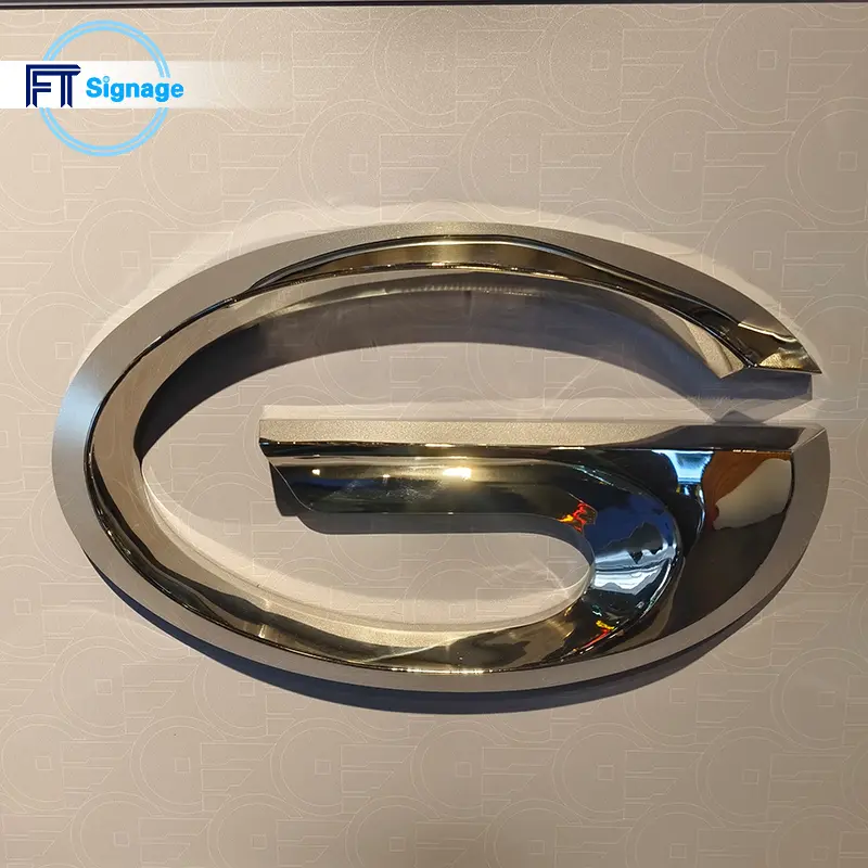 3D Car Logo Sign - 4