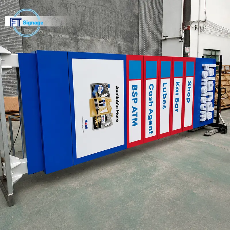 Gas & Fuel Station Price Tower - 1