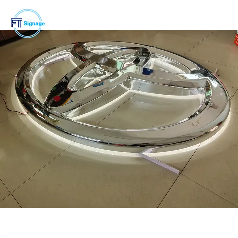 3D Car Logo LED Sign - 3
