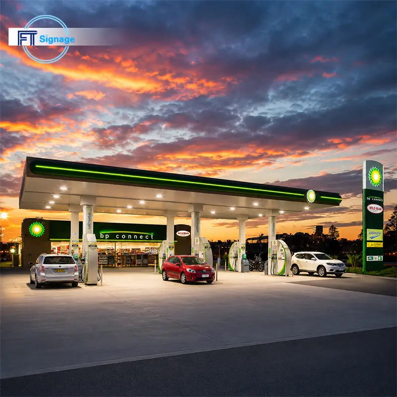 Gas & Fuel Station Price Tower - 5