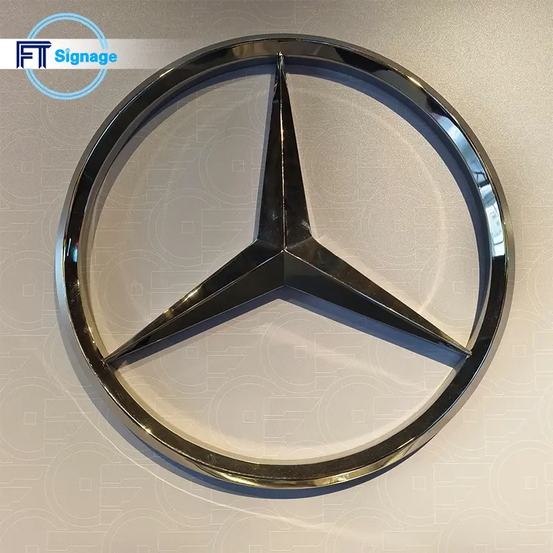3D Car Logo Sign - 6