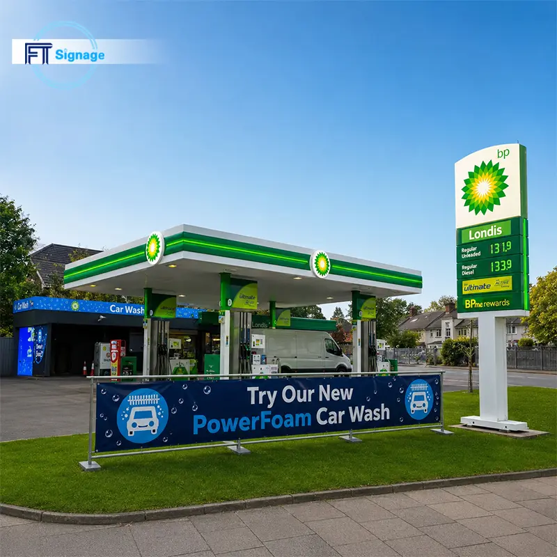 Gas & Fuel Station Price Tower