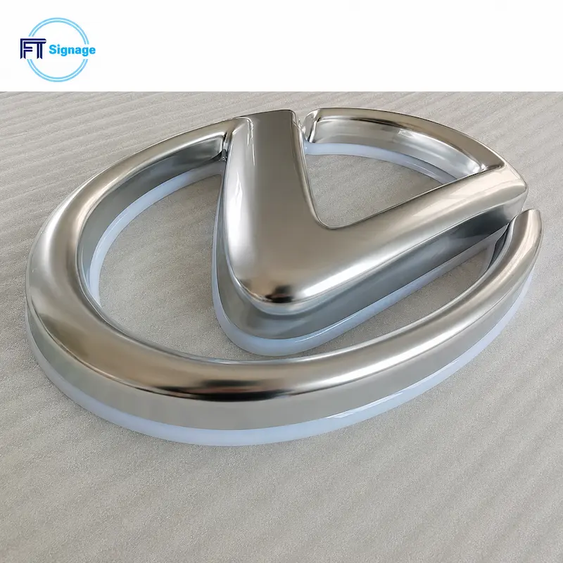 3D Car Logo Sign - 1