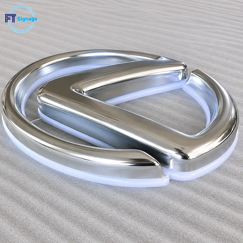 3D Car Logo Sign - 3