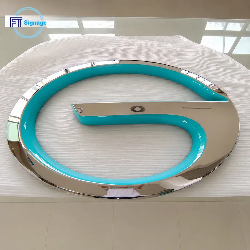 3D Car Logo LED Sign