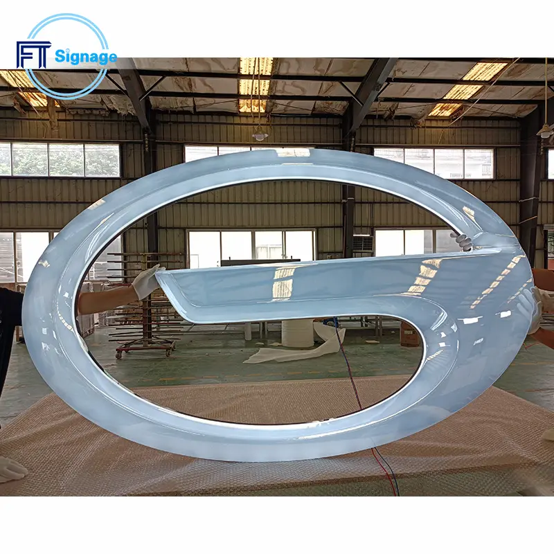 3D Car Logo LED Sign - 2