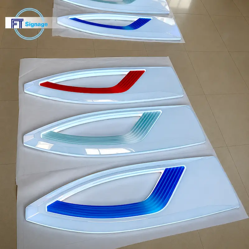 3D Car Logo Sign - 3