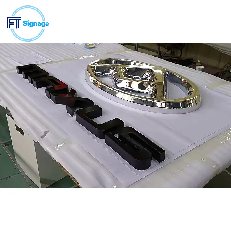 3D Car Logo LED Sign - 5