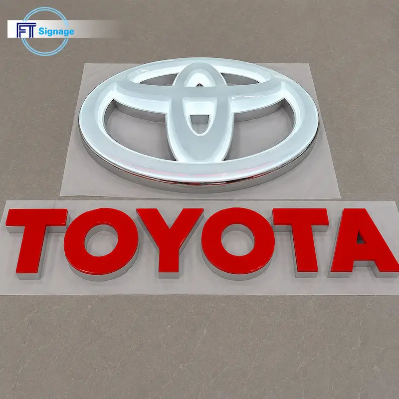 3D Car Logo Sign