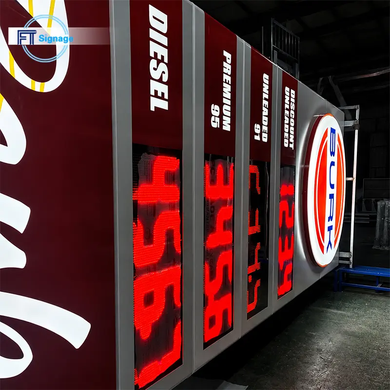 Gas & Fuel Station Price Tower - 1