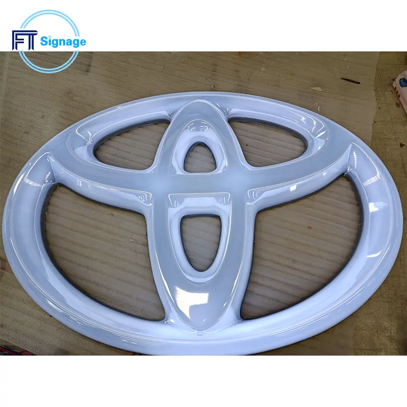 3D Car Logo LED Sign - 5