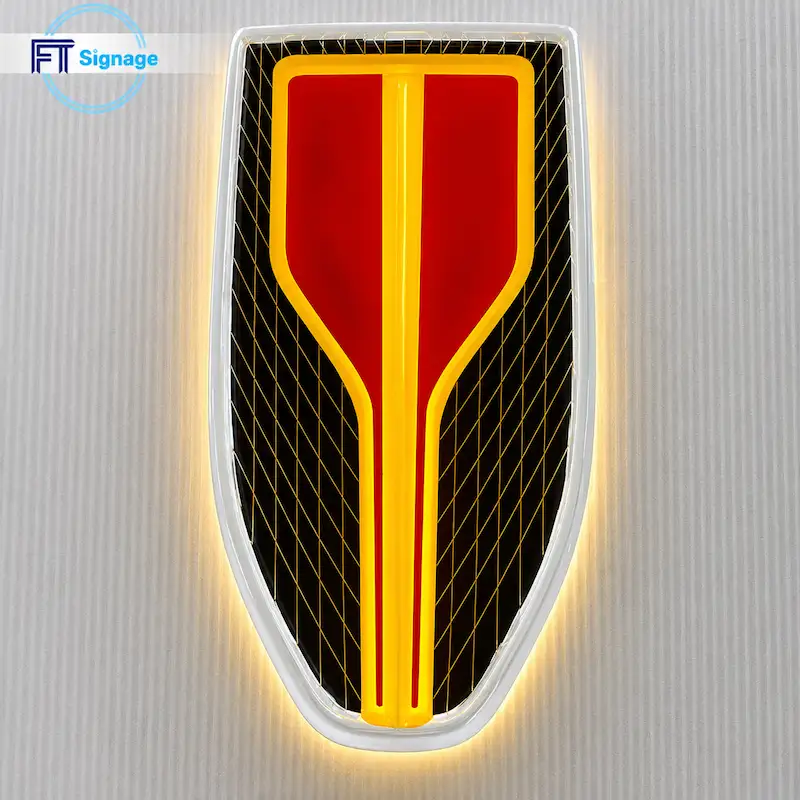 3D Car Logo LED Sign