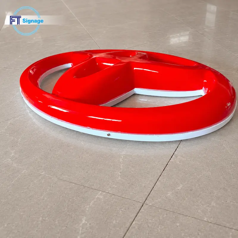 3D Car Logo Sign - 1