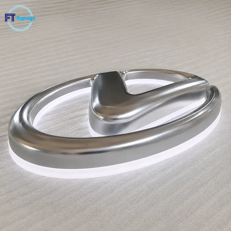 3D Car Logo Sign - 2