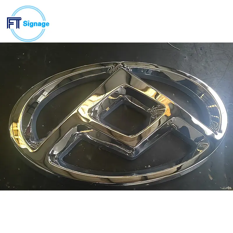3D Car Logo LED Sign - 4
