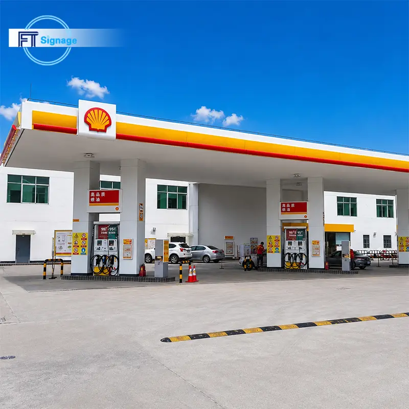 Gas & Fuel Station Price Tower - 4