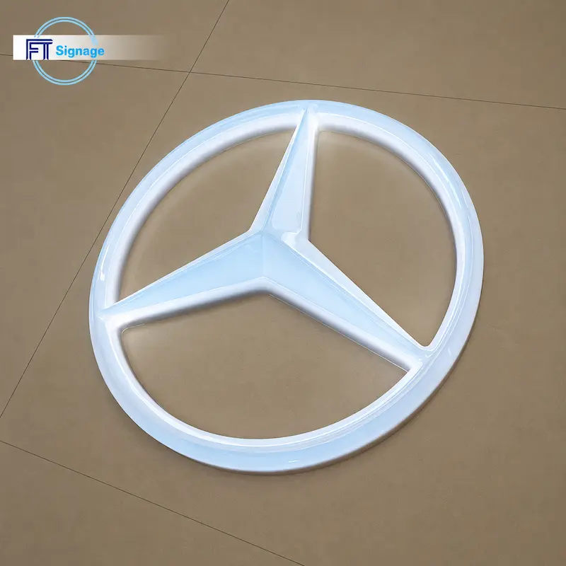 3D Car Logo Sign - 3