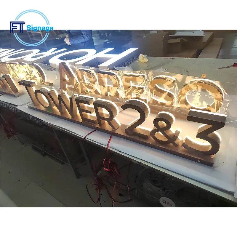 LED Back-lit Letters - 5