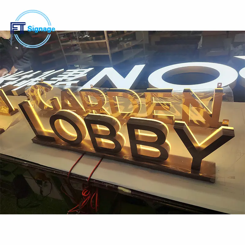 LED Back-lit Letters