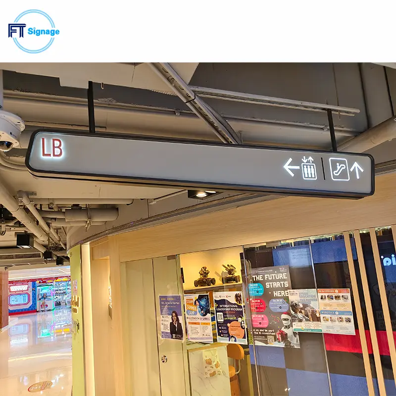 Hanging Directional Sign